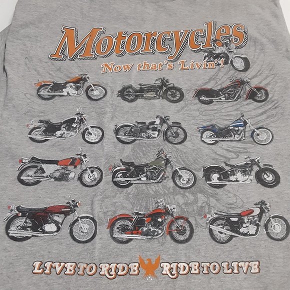 Game Graphic Apparel Women's Motorcycle Short Sleeve T Shirt in Size M - Picture 1 of 5